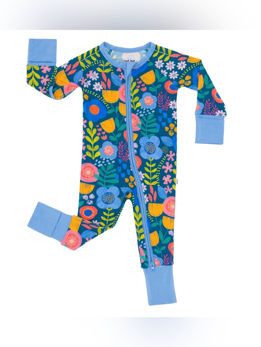 Little Sleepies Folk Floral Zippy 6-12 months